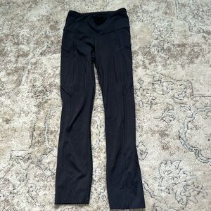 Black Lululemon Fast and Free Leggings